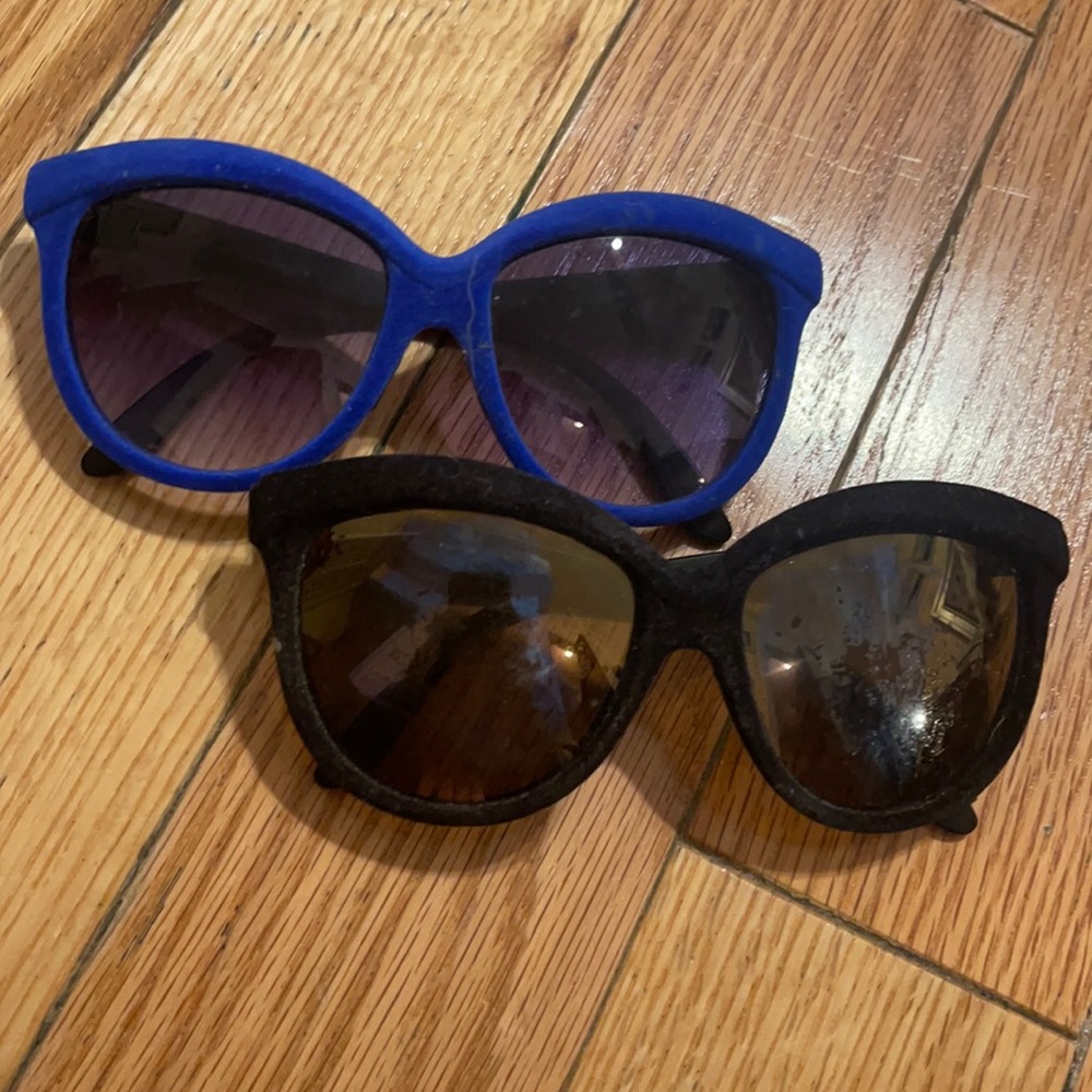 Independence 2 pair of sunglasses . Worn . Selling both for one price